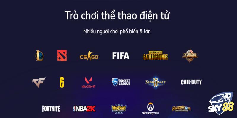 Giới thiệu thông tin tổng quan về Esport SKY88